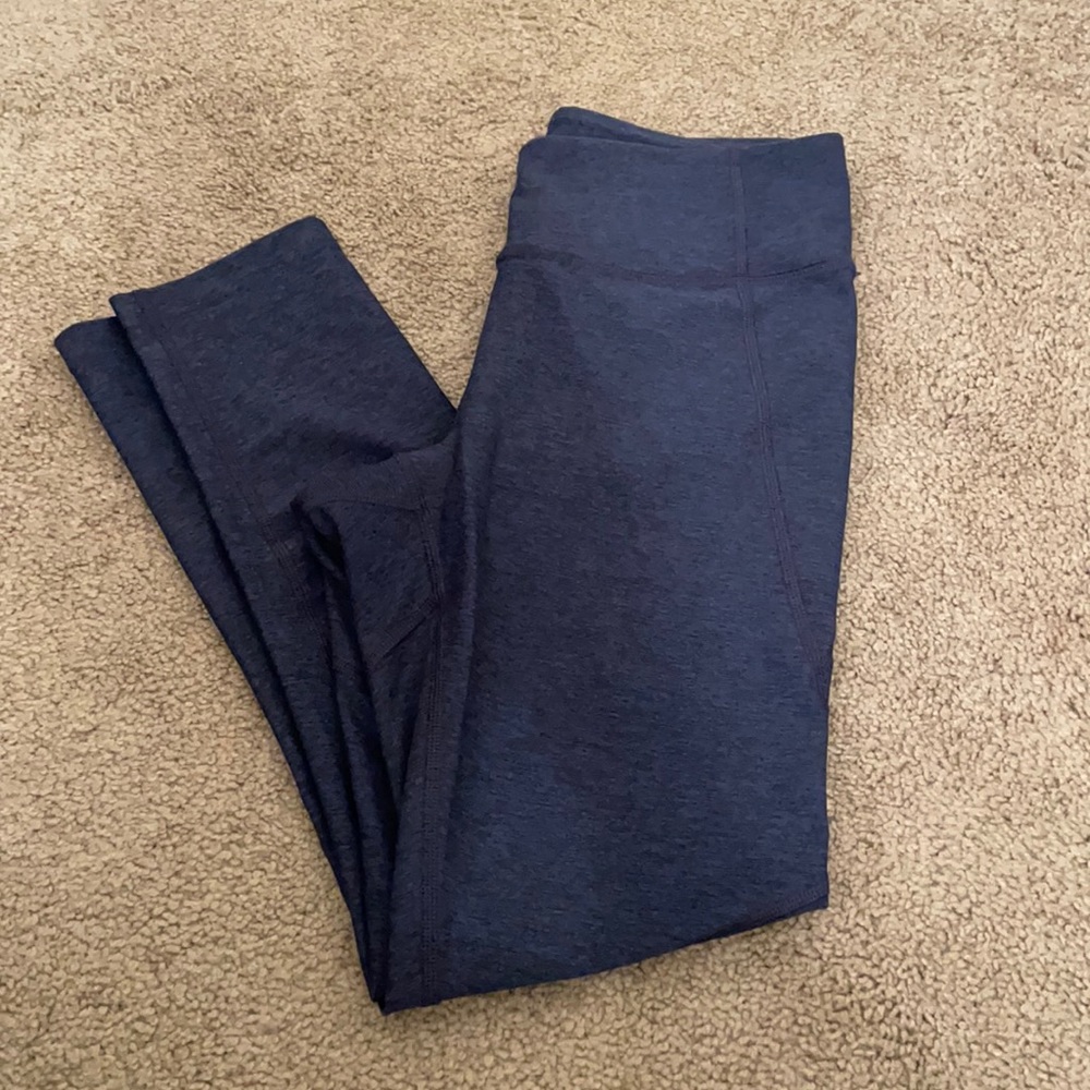 small navy Outdoor Voices leggings